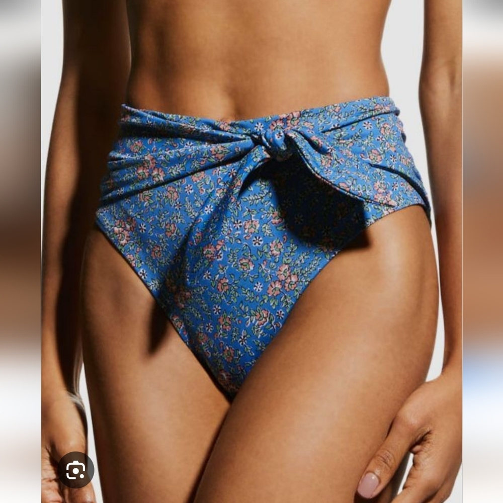 VERONICA BEARD AZOIA FLORAL Bikini Bottom Swimwear /Size:XS